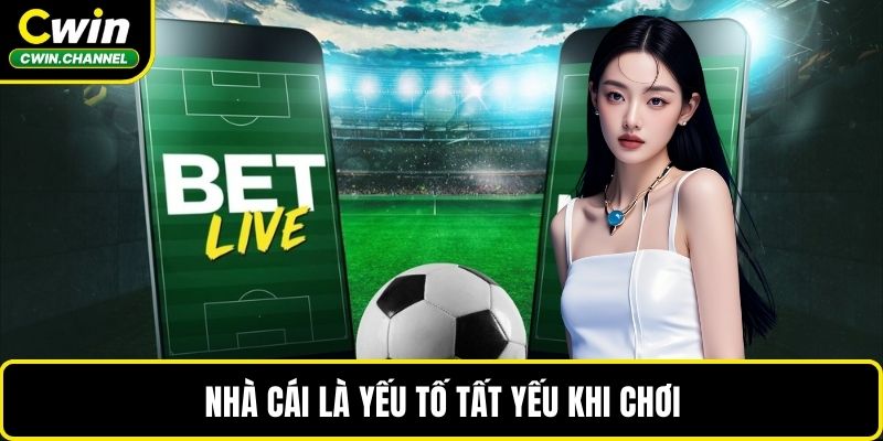 Nhà cái là yếu tố tất yếu khi chơi