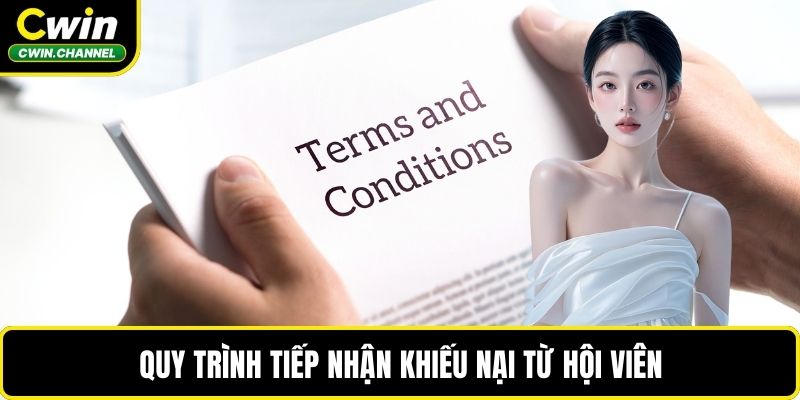 Quy trình tiếp nhận khiếu nại từ hội viên